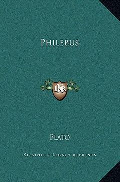 portada philebus (in English)