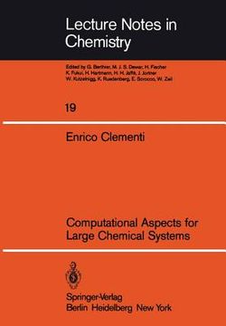 portada computational aspects for large chemical systems (en Inglés)