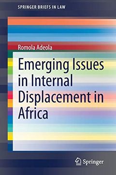 portada Emerging Issues in Internal Displacement in Africa (Springerbriefs in Law) (en Inglés)