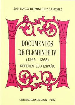 portada documentos de clemente iv (1265-1268)