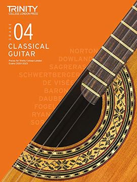 portada Trinity College London Classical Guitar Exam Pieces 2020-2023: Grade 4 