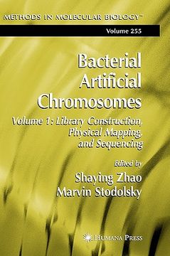 portada bacterial artificial chromosomes (in English)