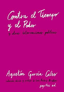 portada Contra el Tiempo y el Poder (in Spanish)