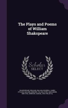 portada The Plays and Poems of William Shakspeare (en Inglés)