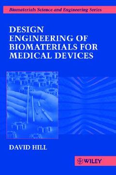 portada design engineering of biomaterials for medical devices (en Inglés)