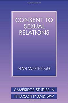 portada Consent to Sexual Relations (Cambridge Studies in Philosophy and Law) (en Inglés)