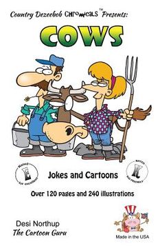 portada Cows -- Jokes and Cartoons: in Black + White (en Inglés)
