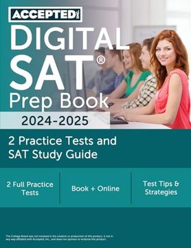 portada Digital sat Prep Book 2024-2025: 2 Practice Tests and sat Study Guide (en Inglés)