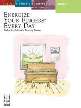 portada Energize Your Fingers Every Day, Book 1 (en Inglés)