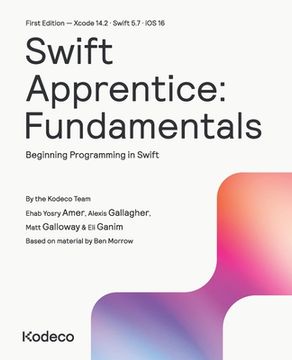 portada Swift Apprentice: Fundamentals (First Edition): Beginning Programming in Swift (in English)