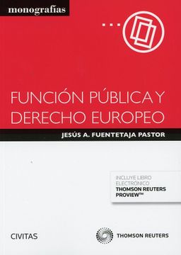 portada Función Pública y Derecho Europeo (Papel + E-Book)