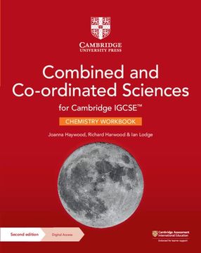 portada Cambridge Igcse™ Combined and Co-Ordinated Sciences Chemistry Workbook With Digital Access (2 Years) (Cambridge International Igcse) (en Inglés)