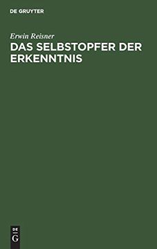 portada Das Selbstopfer der Erkenntnis (in German)