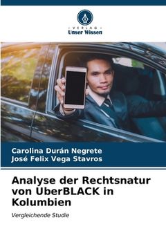 portada Analyse der Rechtsnatur von UberBLACK in Kolumbien