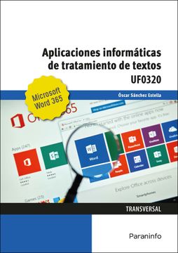 portada Aplicaciones Informaticas Tratamiento Textos Microsoft Word (in Spanish)