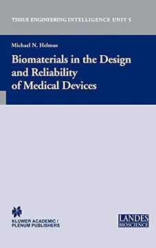 portada Biomaterials in the Design and Reliability of Medical Devices (en Inglés)
