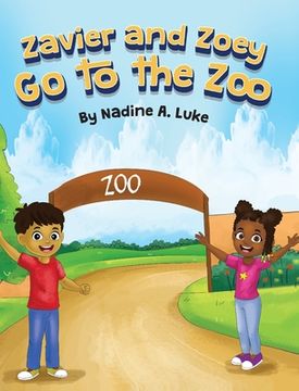 portada Zavier and Zoey go to the zoo (in English)