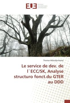portada Le service de dev. de l`ECC/SK, Analyse structuro fonct.du GTER au DDD (French Edition)