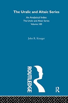 portada The Uralic and Altaic Series: An Analytical Index (en Inglés)
