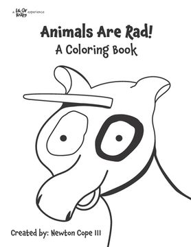 portada Animals Are Rad!: A Coloring Book