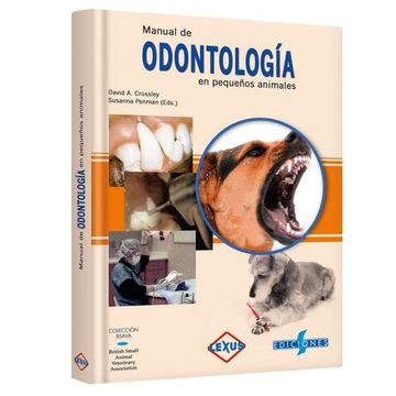 portada Manual de odontología  en pequeños animales