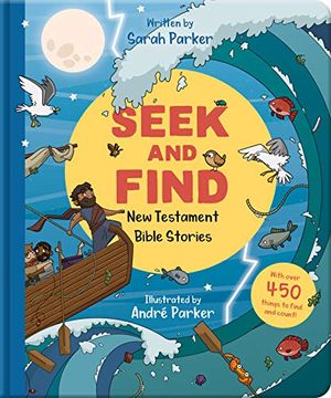 portada Seek and Find: New Testament Bible Stories: With Over 450 Things to Find and Count! (in English)