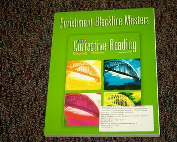 portada Corrective Reading Decoding Level c, Enrichment Blackline Master (Corrective Reading Decoding Series) (en Inglés)