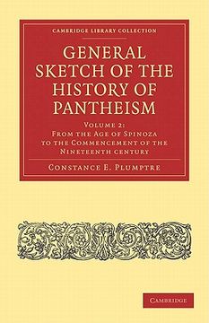portada General Sketch of the History of Pantheism 2 Volume Paperback Set: General Sketch of the History of Pantheism: Volume 2, From the age of Spinoza to. (Cambridge Library Collection - Religion) (en Inglés)