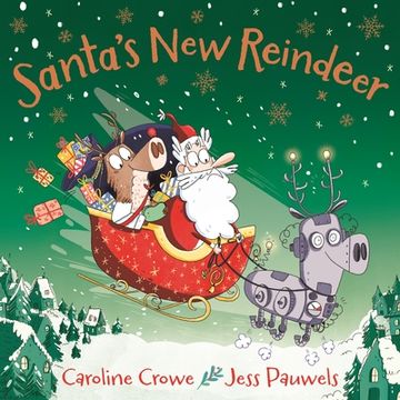 portada Santa's new Reindeer (en Inglés)