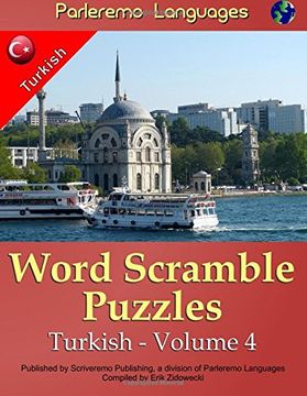 portada Parleremo Languages Word Scramble Puzzles Turkish - Volume 4