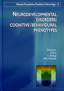 portada Neurodevelopmental Disorders: Cognitive/Behavioural Phenotypes