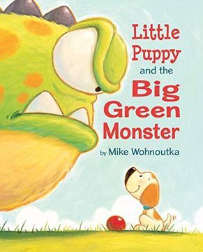 portada Little Puppy and the big Green Monster 