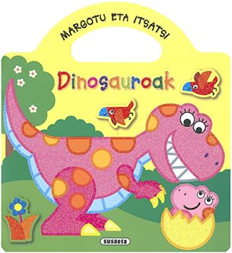 portada Margotu eta Itsatsi Dinosauroak 4 (in Basque)