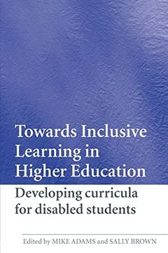 portada Towards Inclusive Learning in Higher Education: Developing Curricula for Disabled Students