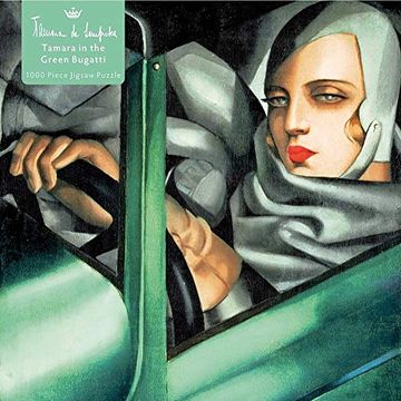 portada Adult Jigsaw Puzzle Tamara de Lempicka: Tamara in the Green Bugatti, 1929: 1000-Piece Jigsaw Puzzles (en Inglés)