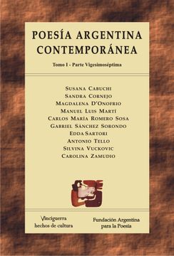portada Poesía Argentina Contemporánea Tomo i Parte Xxvii - Tomo i Parte Vigesimoséptima