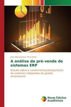 portada A análise da pré-venda de sistemas ERP (en Portugués)