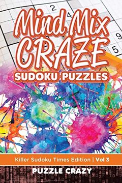 portada Mind mix Craze Sudoku Puzzles vol 3: Killer Sudoku Times Edition (en Inglés)