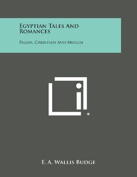 portada Egyptian Tales and Romances: Pagan, Christian and Muslim