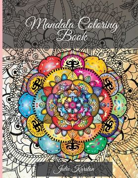 portada Mandala Coloring Book: Perfect for Woman and Men Most Beautiful Mandalas for Relaxation 100 mandalas for colouring (en Inglés)