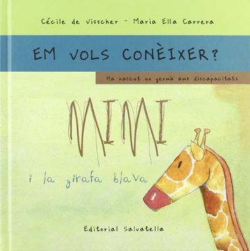 portada Mimi i la girafa blava -t.d.: Em vols conèixer? (in Catalá)