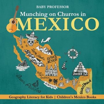 portada Munching on Churros in Mexico - Geography Literacy for Kids | Children's Mexico Books (in English)