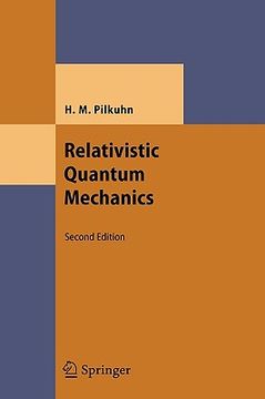 portada relativistic quantum mechanics (in English)