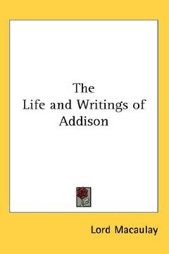 portada the life and writings of addison (in English)