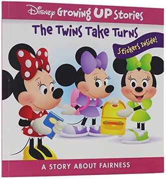 portada Disney Growing up Stories With Minnie Mouse - the Twins Take Turns - a Story About Fairness - Stickers Inside! - pi Kids 