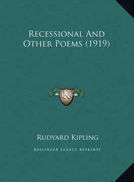 portada recessional and other poems (1919) (en Inglés)