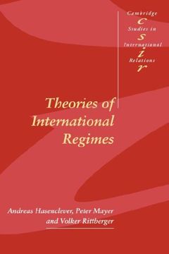 portada Theories of International Regimes Hardback (Cambridge Studies in International Relations) (en Inglés)