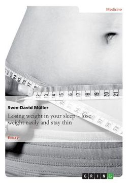 portada Losing weight in your sleep - loseweight easily and stay thin