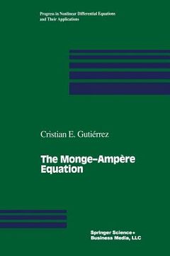 portada The Monge--Ampère Equation (en Inglés)