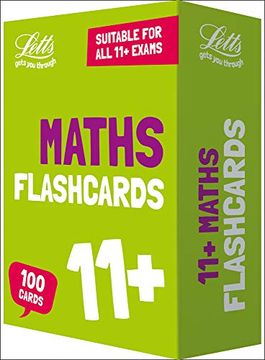 portada Letts 11+ Success – 11+ Maths Flashcards (en Inglés)